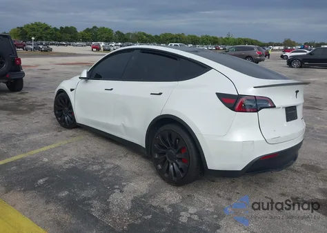 2023 Tesla Model Y Performance Dual Motor All-Wheel Drive из США, поврежденный, VIN 7SAYGDEF0PF915108